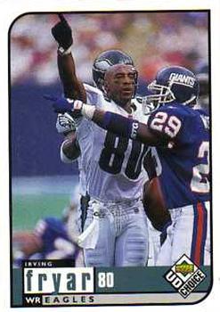 Irving Fryar Philadelphia Eagles 1998 Upper Deck Collector's Choice NFL #136